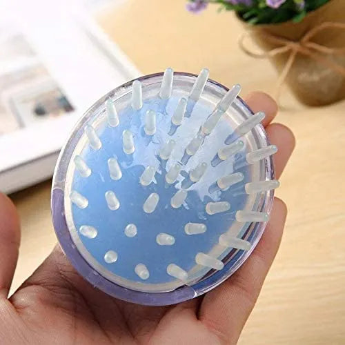 Silicone Scalp Massage Brush – Anti-Dandruff Shampoo Brush