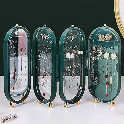 Foldable Jewellery Display Box with Mirror