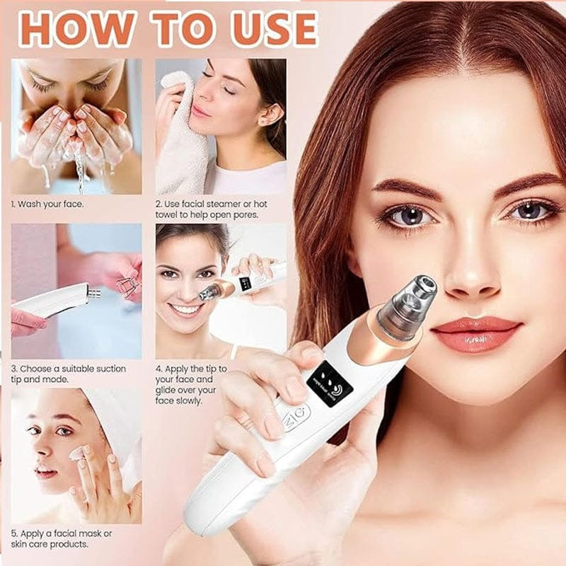 Electric Blackhead Remover – Pore Vacuum
