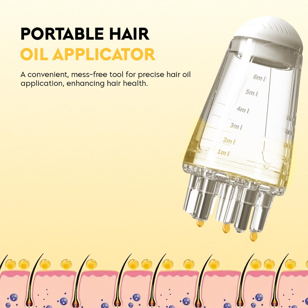 Mini Portable Hair Oil Applicator Comb – 6ml