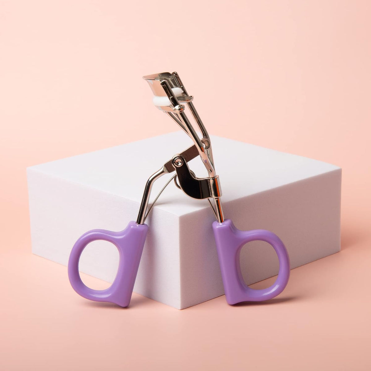 Eyelash Curler with Silicone Cushioned Pad